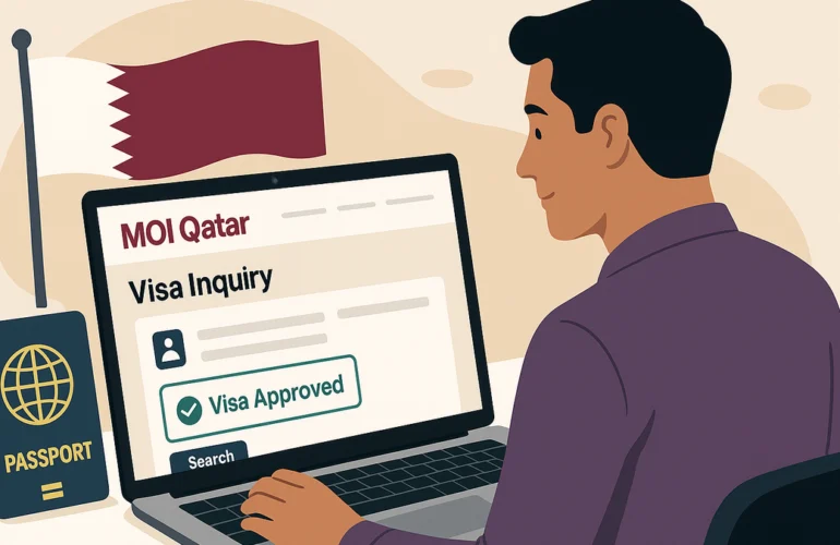 MOI Qatar Visa Inquiry: Easy Online Guide (2025)