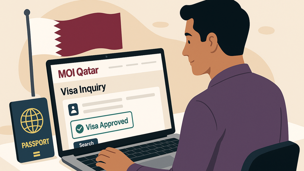 MOI Qatar Visa Inquiry: Easy Online Guide (2025)