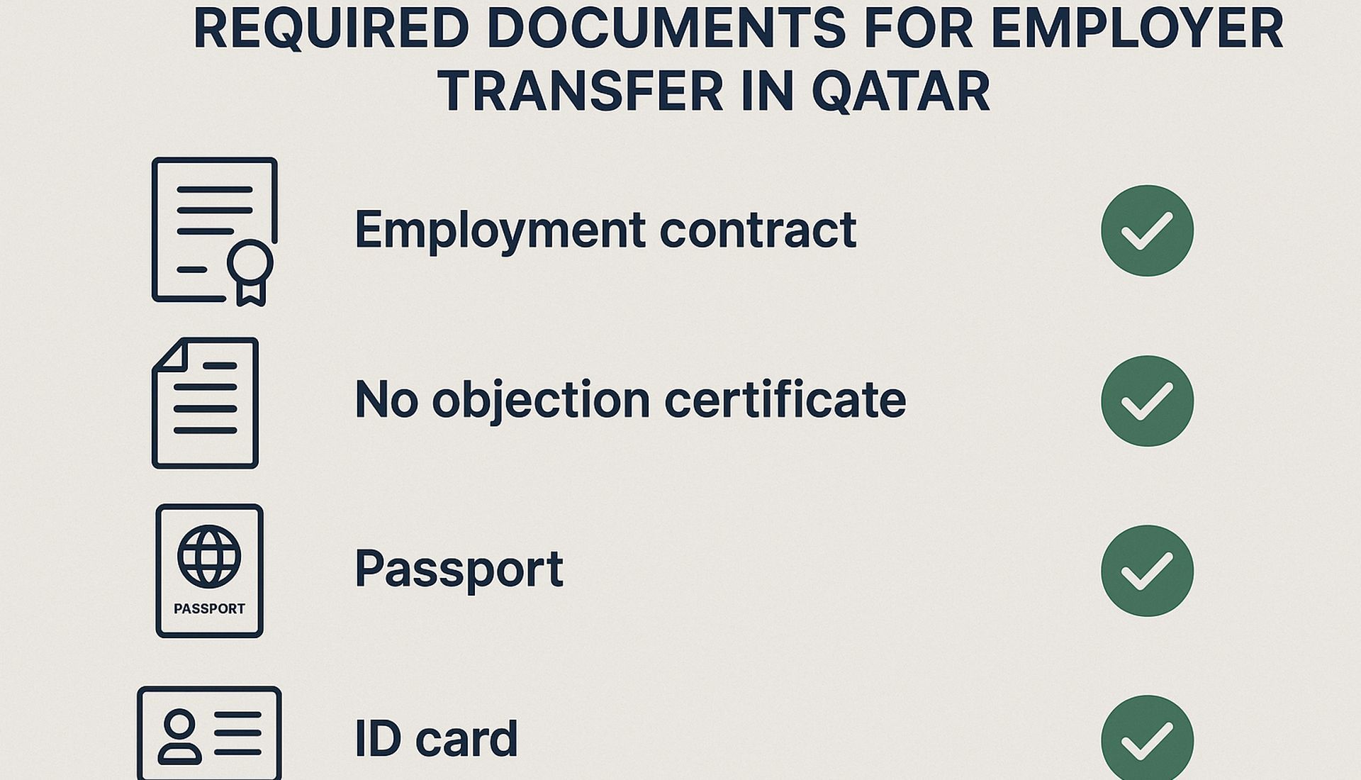 Prerequisites for Employer Transfer Prerequisites for Employer Transfer