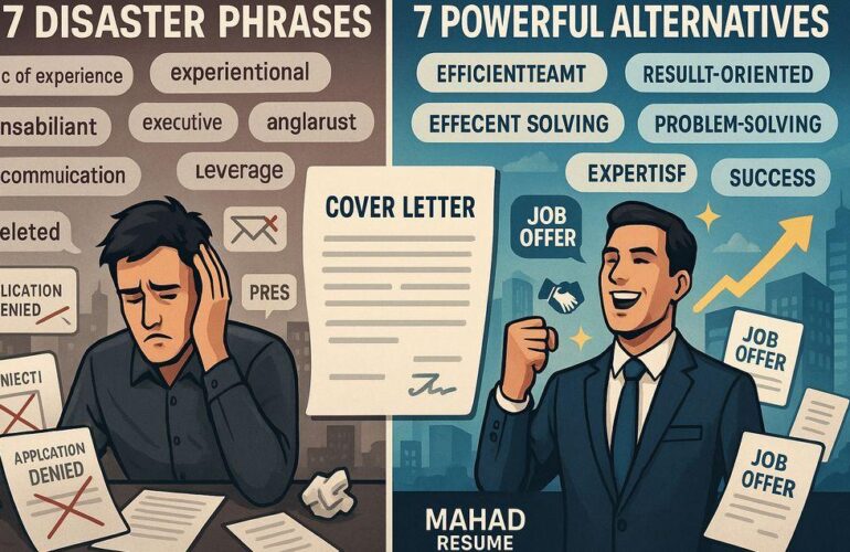 7 Cover Letter Phrases That Spell Job Application Disaster