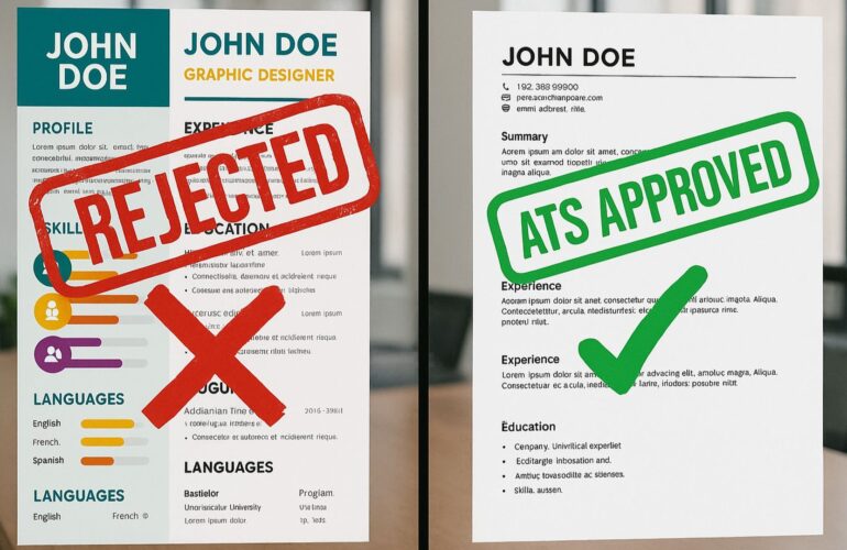 Why You Should Not Use Fancy Resume Templates