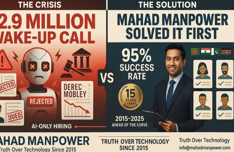 AI-only hiring problems: How Mahad Manpower Solved It First