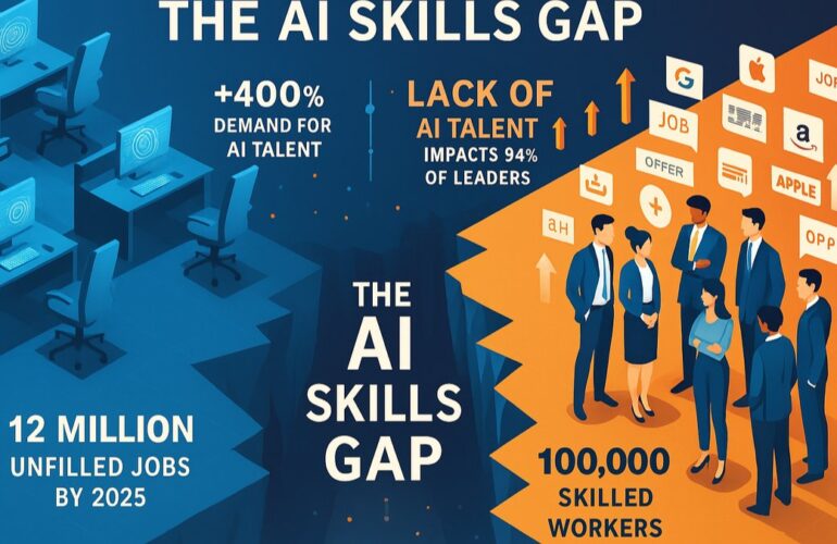 The AI Skills Gap Why Companies Can't Find Talent