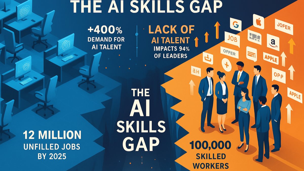 The AI Skills Gap Why Companies Can't Find Talent