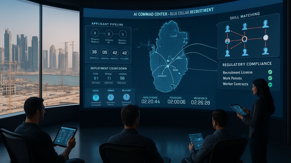 AI in Qatar Blue Collar Recruitment Fast-Track Success