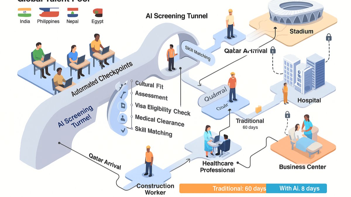 AI in Qatar Recruitment Smarter Hiring for Growth Era